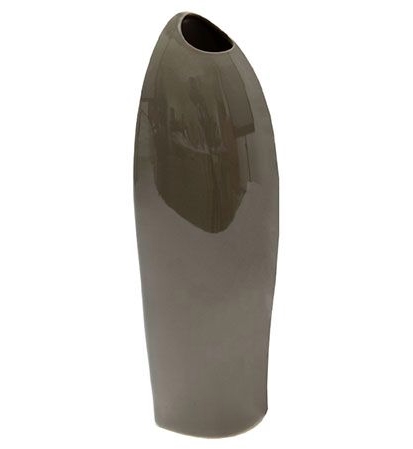 Váza keramická 26cm  KERA šedohnědá KUTIL Sklad7 7940100.00
