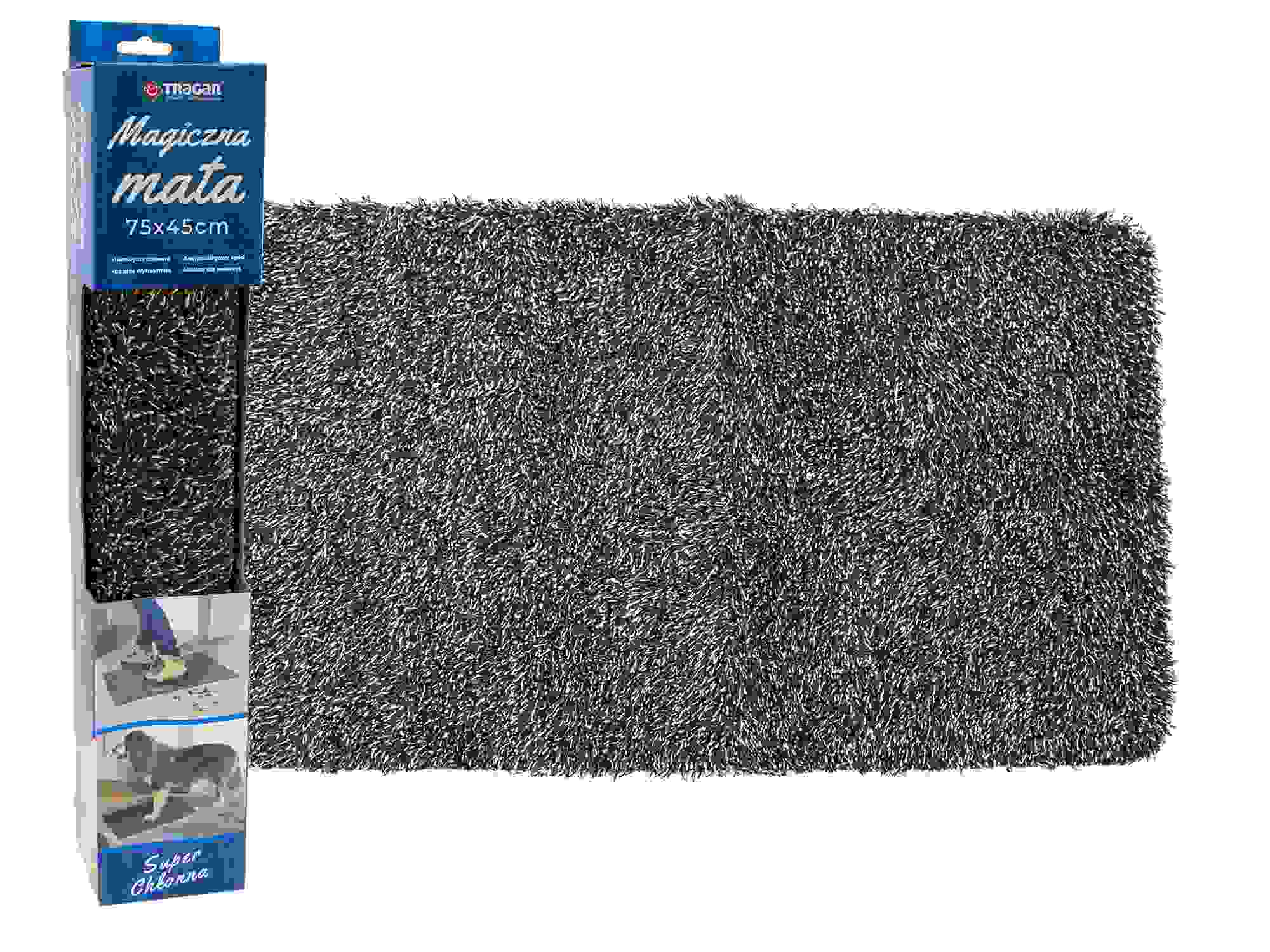 Rohožka 45x75cm textilní super absorbní  MAGIC černá KUTIL Sklad7 429984.00