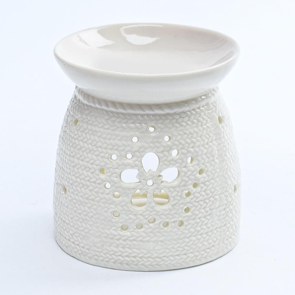 Lampa aroma porcelán 11cm  KNIT bílá KUTIL Sklad7 7949700.00