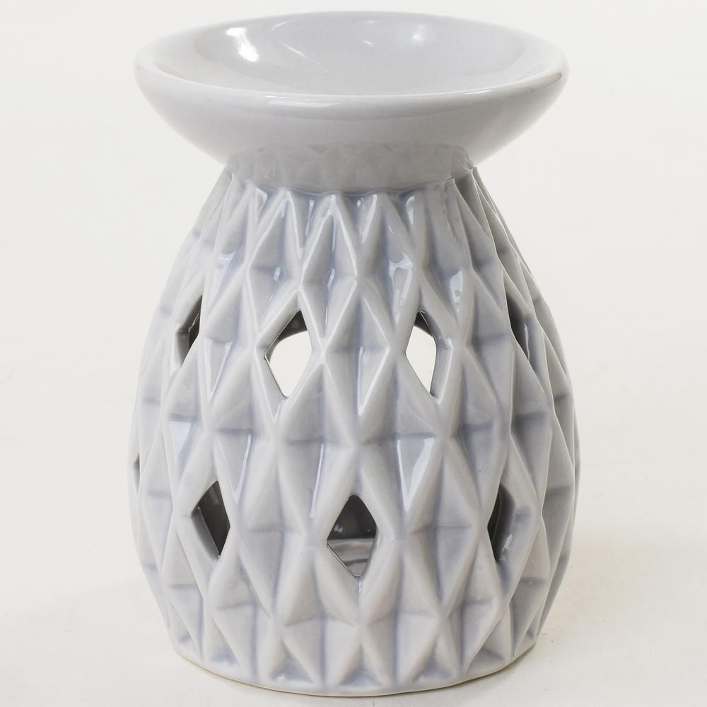 Lampa aroma porcelán 12,5cm  TREE šedá KUTIL Sklad7 7943100.00