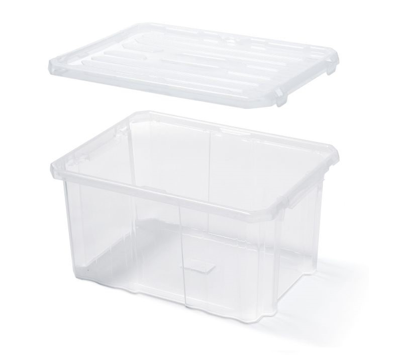 Box úložný CARGOBOX 40x30x20cm 16L čirý s víkem KUTIL Sklad7 2256231.00