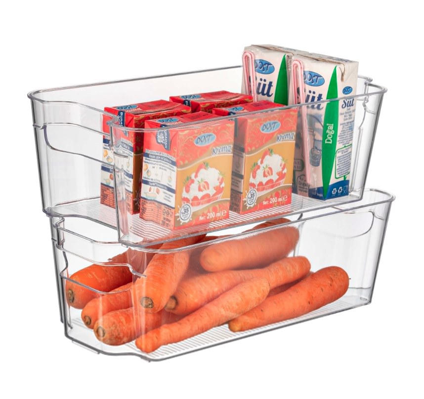 Organizér do ledničky 32x11x10cm  CLEAR STACK KUTIL Sklad7 616474.00