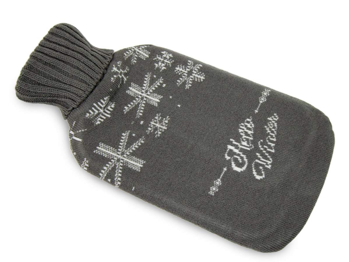 Termofor gumový ve svetříku 2L  HELLO WINTER KUTIL Sklad7 437576.00