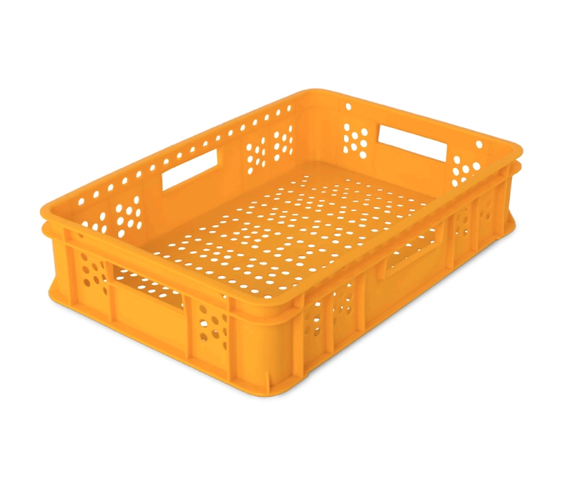 Přepravka pečivo B135 10kg děrovaná žlutá KUTIL Sklad7 9489000.00