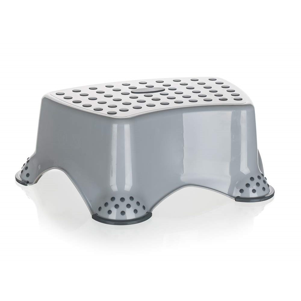 Stolička taburet protiskluzová 41x29x14cm 80kg  KEEEPER šedá KUTIL Sklad7 4714349.00