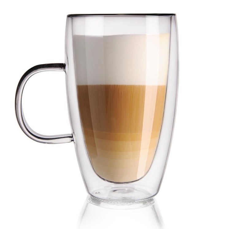 Hrnek sklo 430ml dvoustěnný ucho ORION KUTIL Sklad7 2627204.00