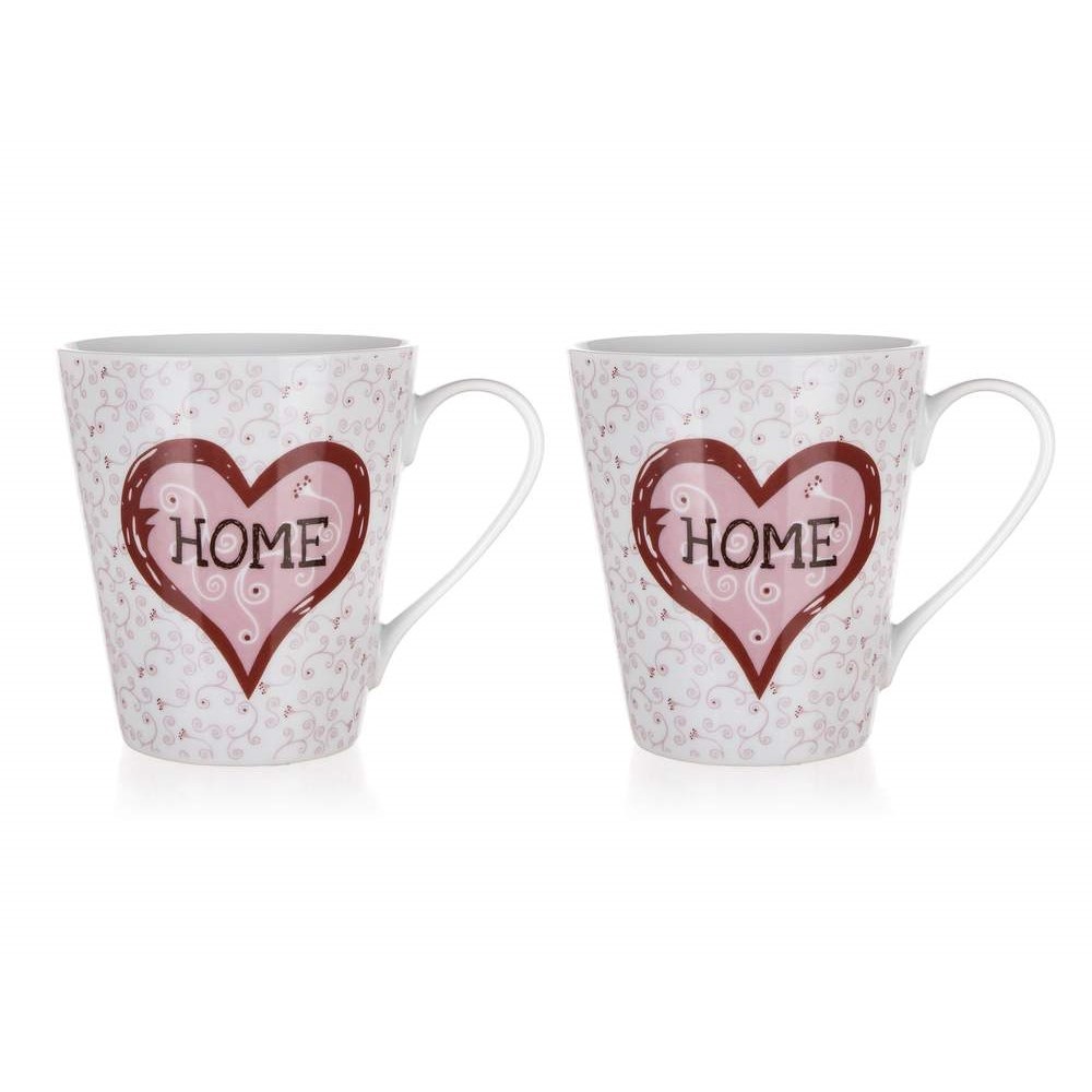 Hrnek keramika 330ml sada 2ks  HOME HEART KUTIL Sklad7 4719033.00