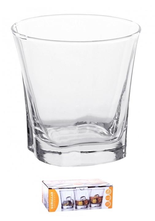 Sklenice 280ml  TRUVA WH 3ks KUTIL Sklad7 4644243.00
