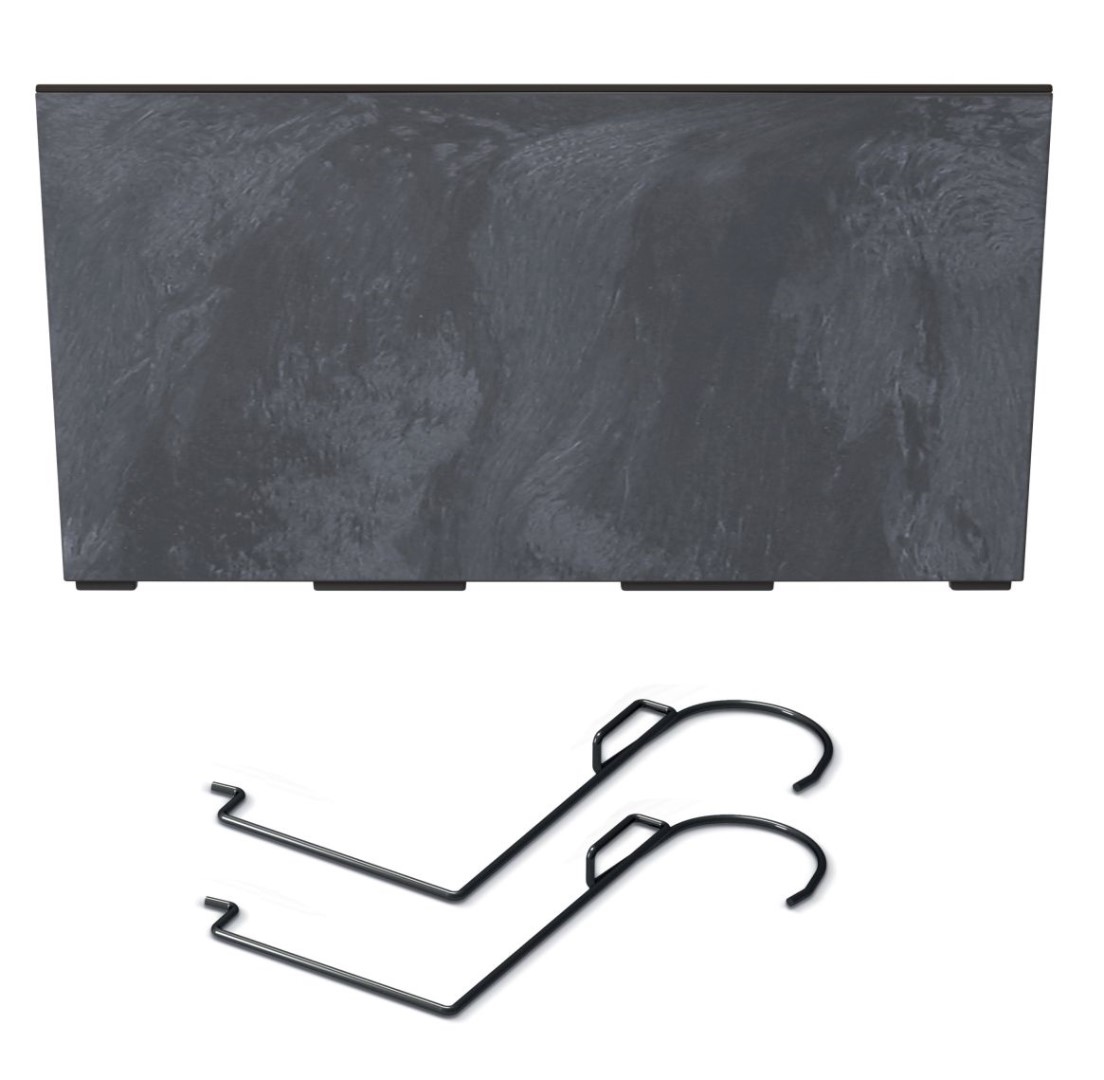 Truhlík  39,5cm s háky  URBI CASE BETON EFFECT antracit KUTIL Sklad7 2240433.10
