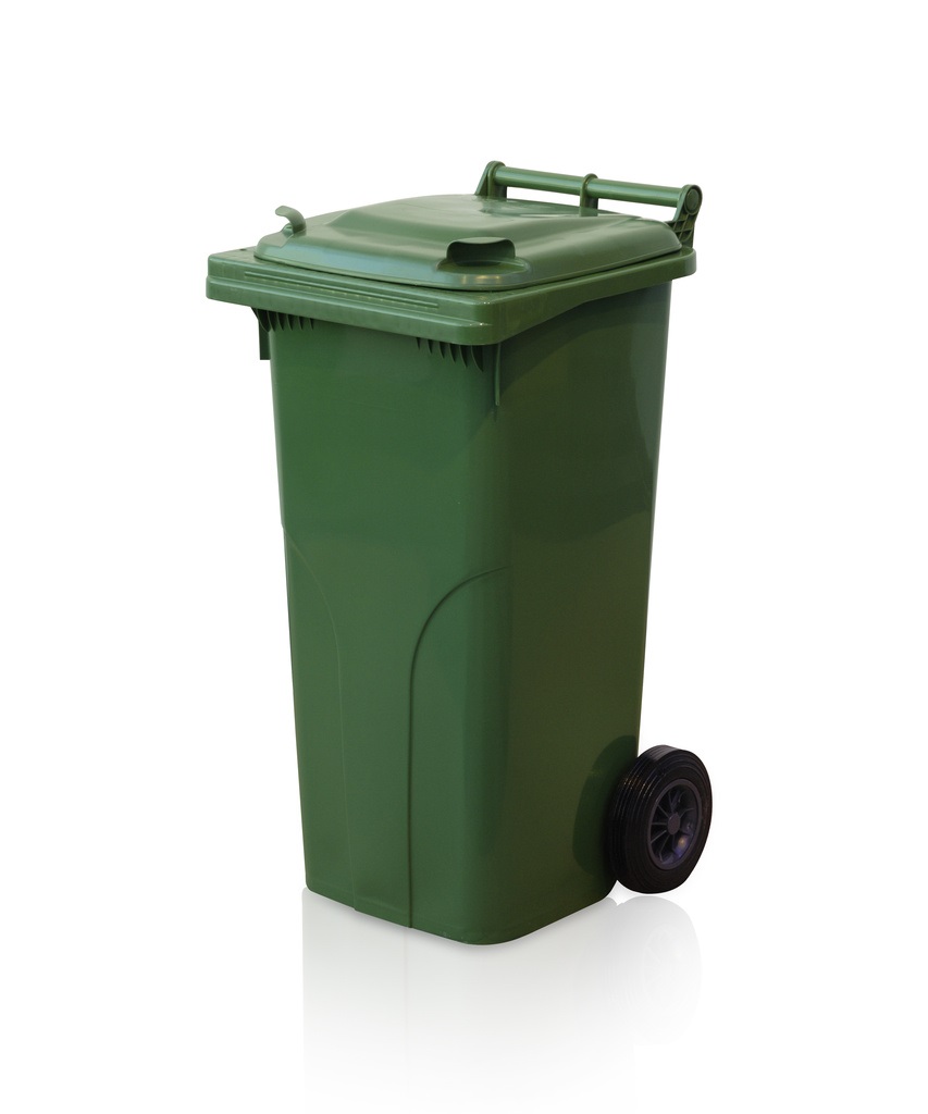 Popelnice 120 HDPE, kolečka, zelená PREMIUM KUTIL Sklad7 1995803.00