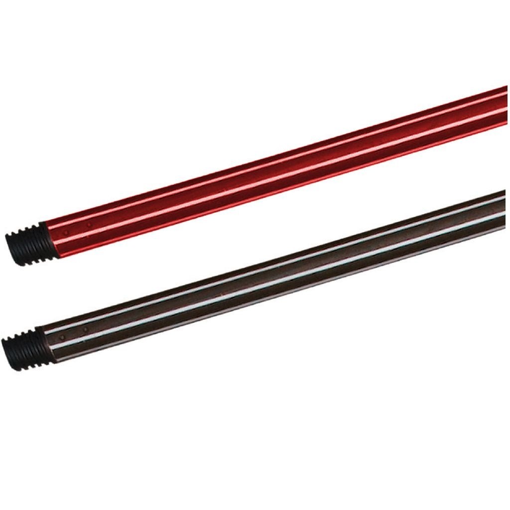 Hůl násada 130cm kov, pogumovaná, hrubý závit, černá KUTIL Sklad7 9381850.00