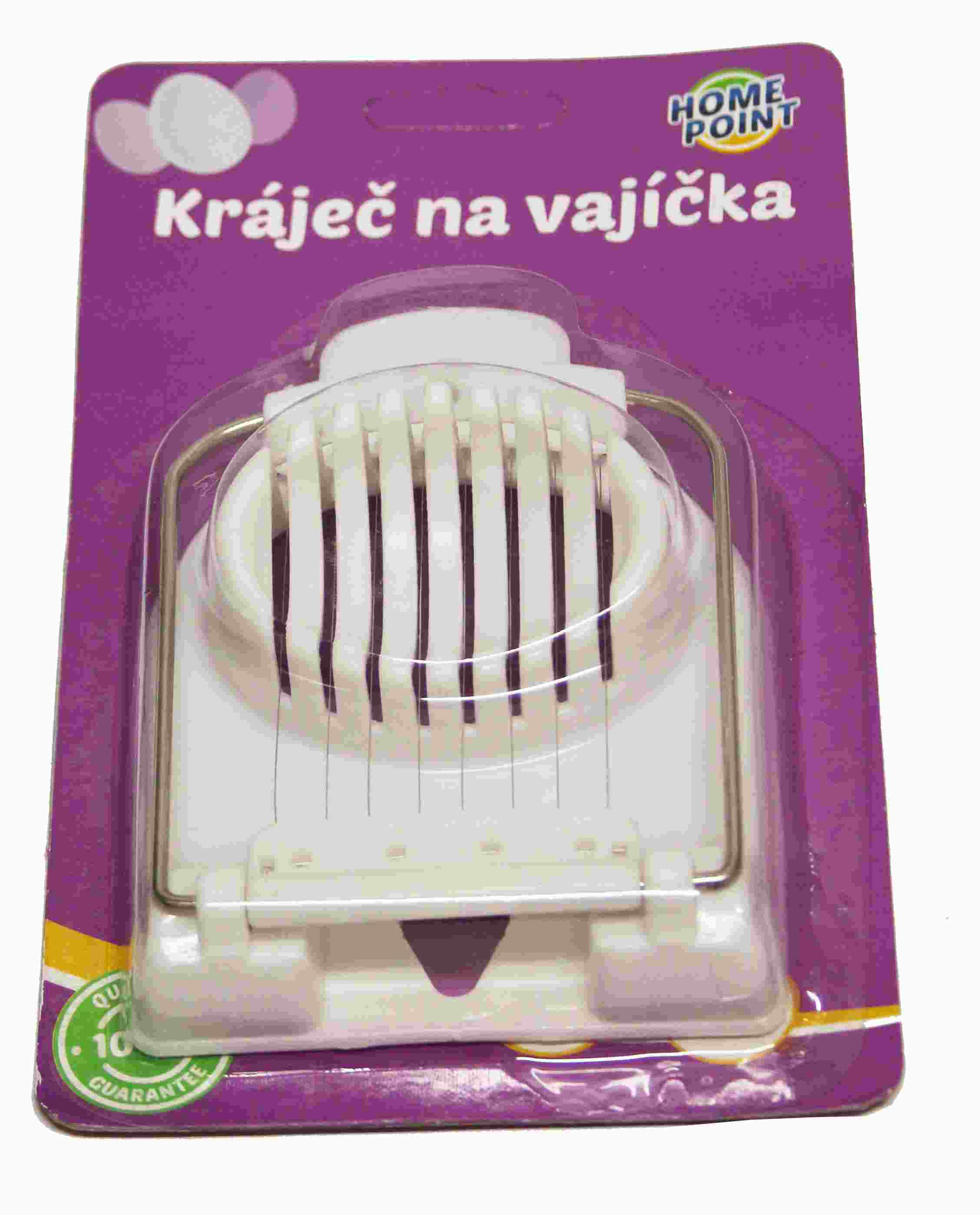 Kráječ vajec PH 8 strun  HOME POINT, mix barev KUTIL Sklad7 9328018.00
