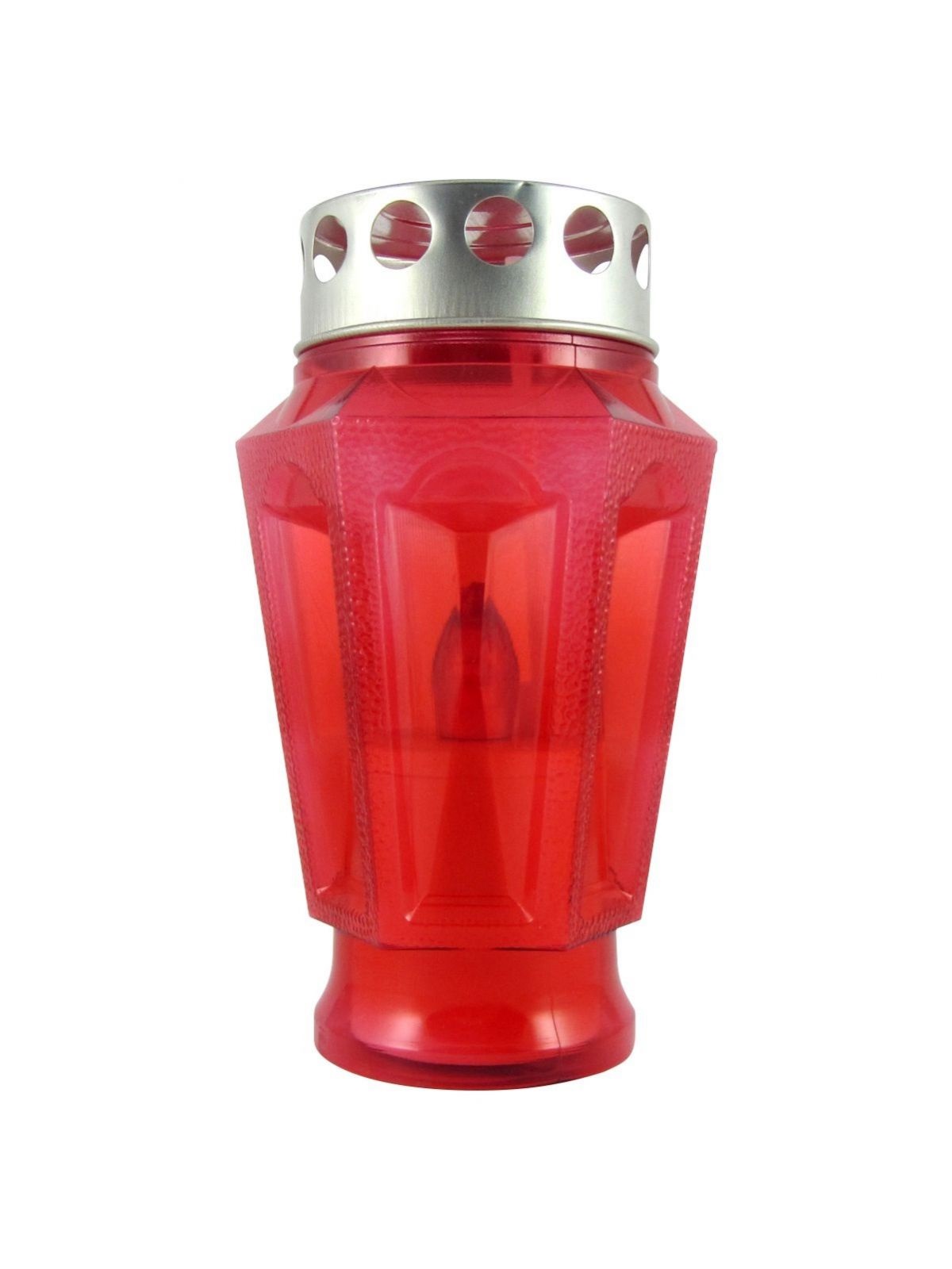 Svíčka LED elektrická SLOUP červená KUTIL Sklad7 7936187.00