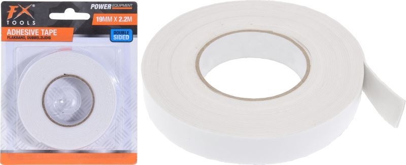 Páska lepící oboustranná pěnová 19mm/2,2m  FX bílá KUTIL Sklad7 682304.00