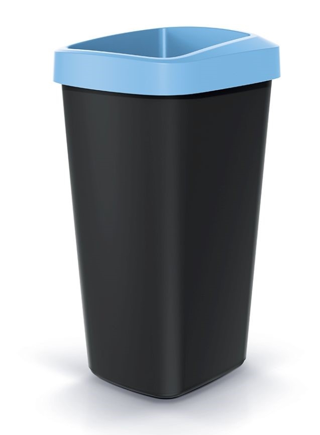 Koš odpadkový bez víka 25L  COMPACTA Q sv.modrá KUTIL Sklad7 2260659.00