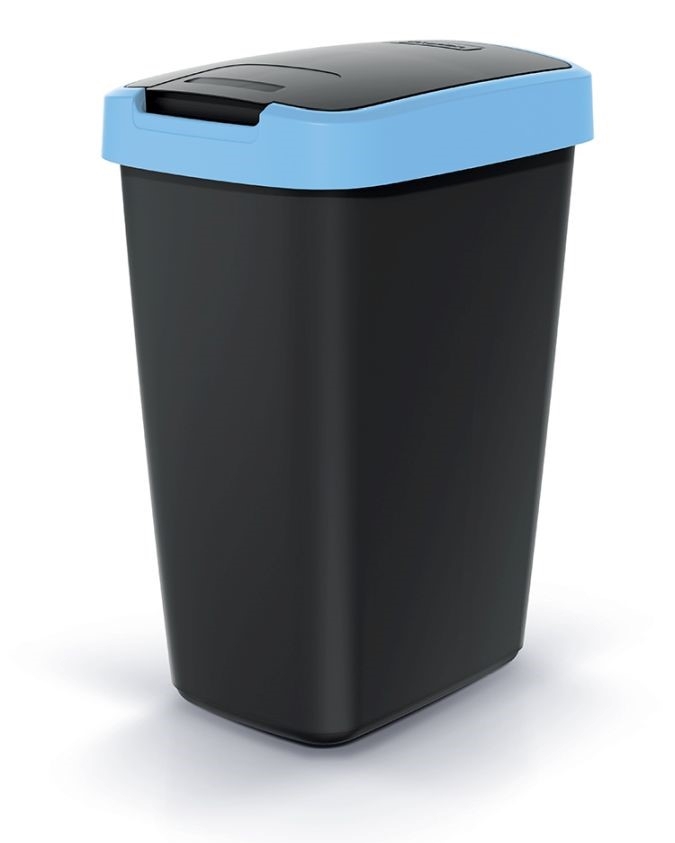 Koš odpadkový výklopný 12L  COMPACTA Q sv.modrá KUTIL Sklad7 2260796.00