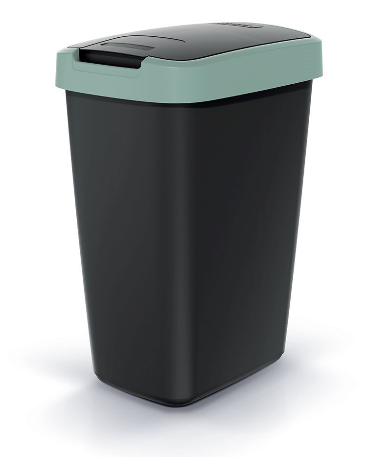 Koš odpadkový výklopný 12L  COMPACTA Q sv.zelená KUTIL Sklad7 2260819.00
