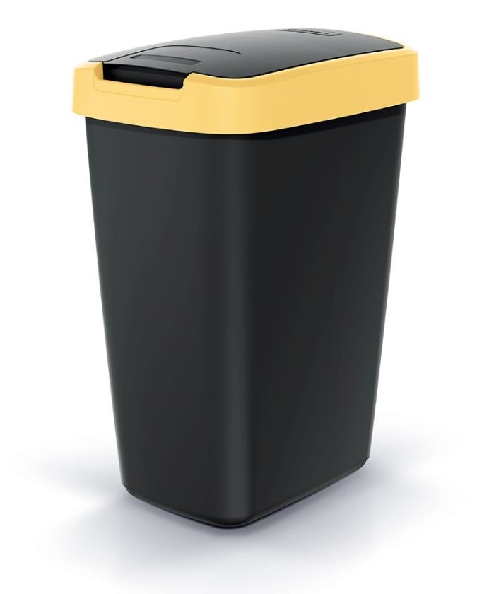 Koš odpadkový výklopný 12L  COMPACTA Q sv.žlutá KUTIL Sklad7 2260789.00
