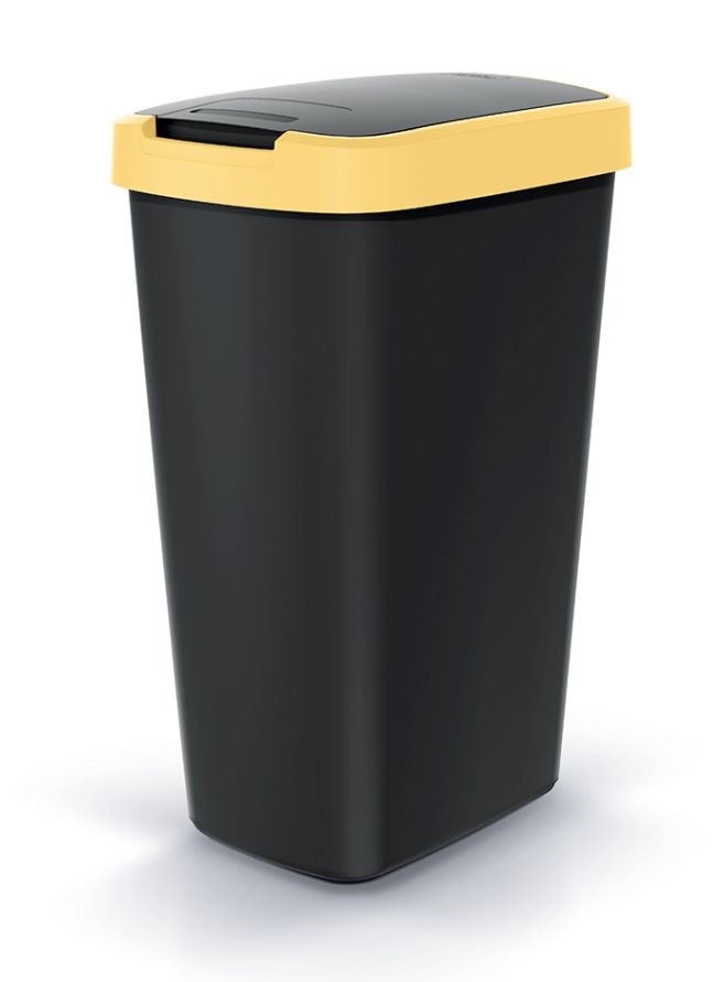 Koš odpadkový výklopný 25L  COMPACTA Q sv.žlutá KUTIL Sklad7 2260833.00