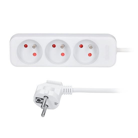 Kabel prodlužovací 3 zásuvky 7m max.2500W KUTIL Sklad7 8211332.00 8592718012014