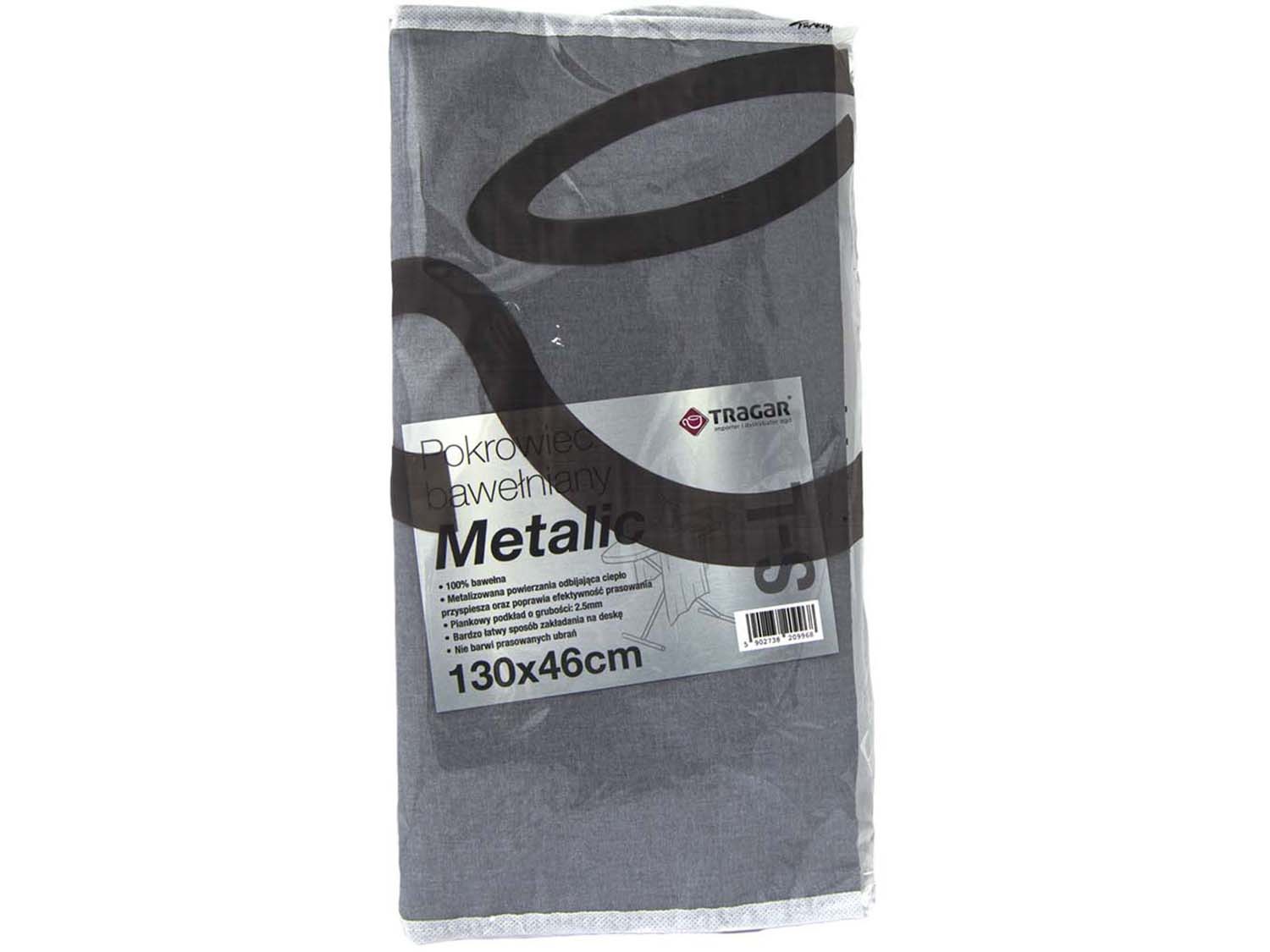 Potah žehlícího prkna 130x46cm bavlna/teflon  METALIC KUTIL Sklad7 439108.00