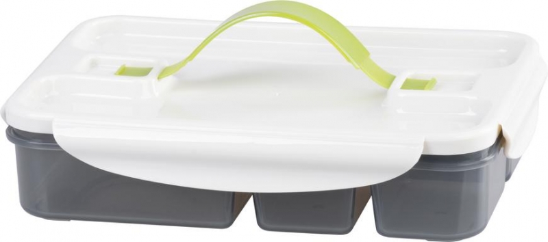 Jídlonosič plast dělený 1L KUTIL Sklad7 8701808.00