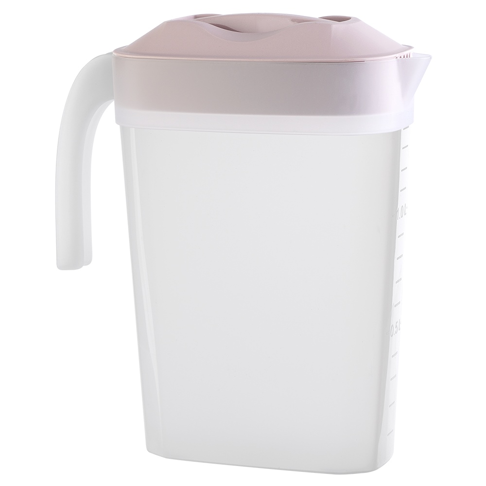 Džbán plastový 1,5L s víkem, odměrný  FREEZY, mix barev KUTIL Sklad7 638569.00