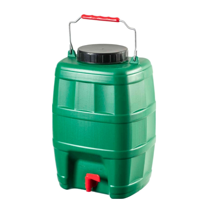 Kanystr 10L plast, ventil, ucho, atest  KEMPING, mix barev KUTIL Sklad7 630707.00