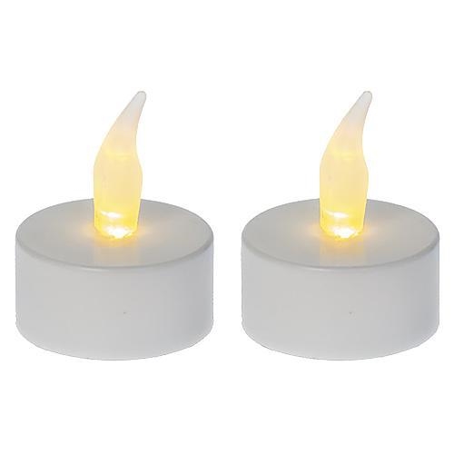 Sviečka LED elektrická čajová 2ks