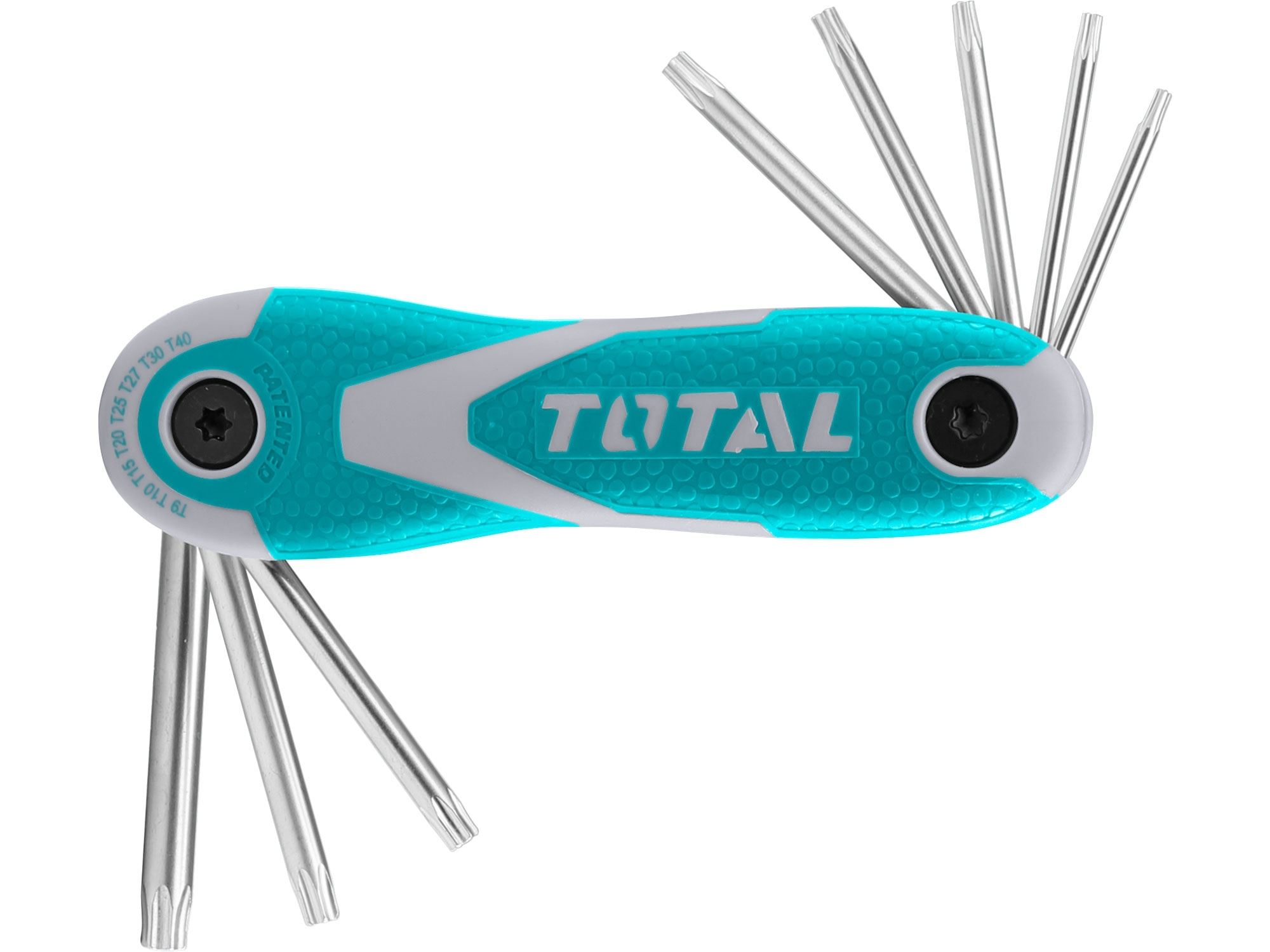 Klíče imbus Torx sada 9-40 8ks CrV TOTAL KUTIL Sklad7 8180862.00