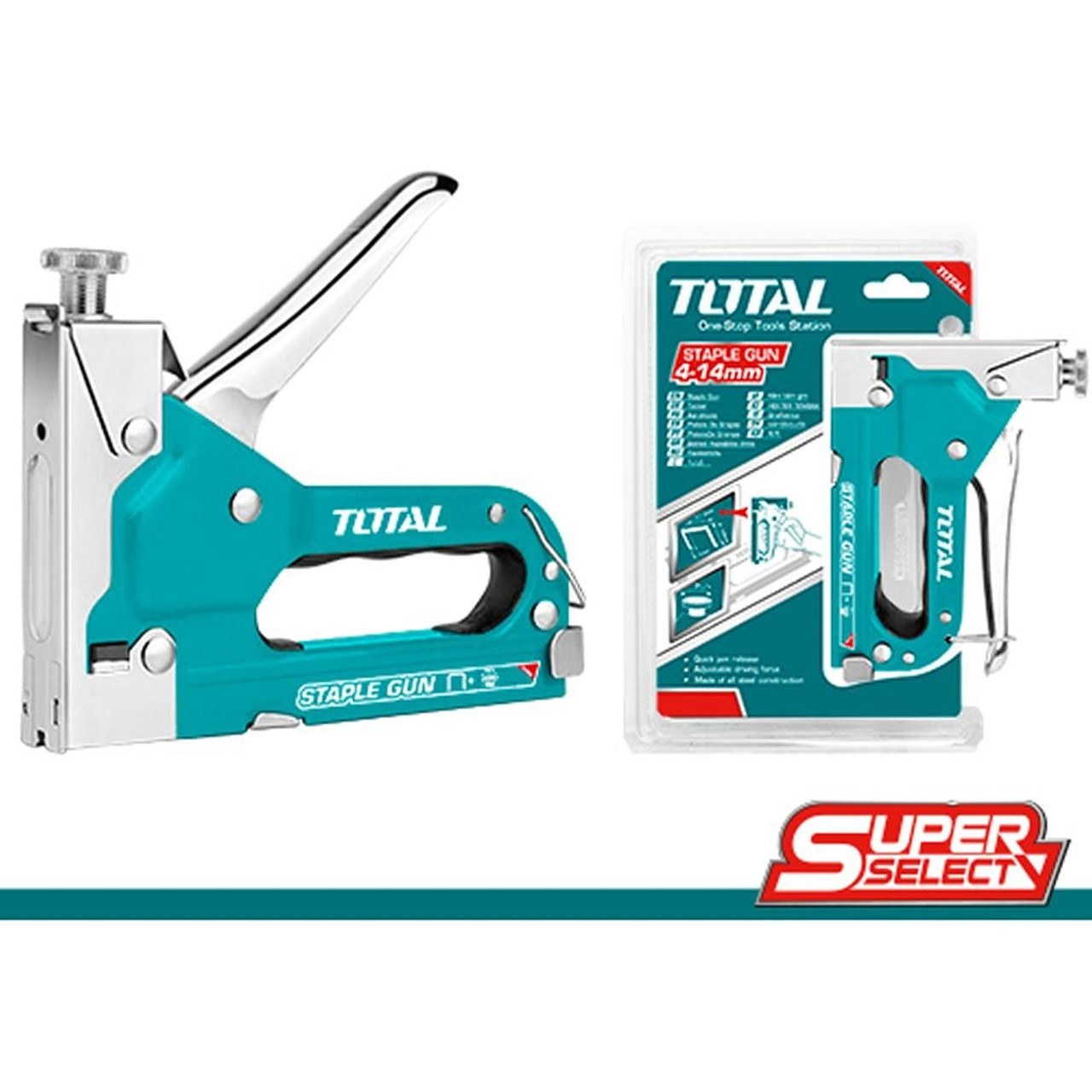 Sponkovačka kovová 0,7mm 4-14mm  TOTAL KUTIL Sklad7 8111425.00