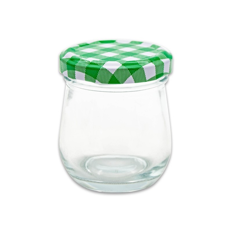 Sklenice zavařovací 200ml s víčkem  BARYL, mix barev KUTIL Sklad7 438941.00