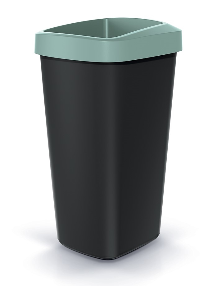 Koš odpadkový bez víka 45L  COMPACTA Q sv.zelená