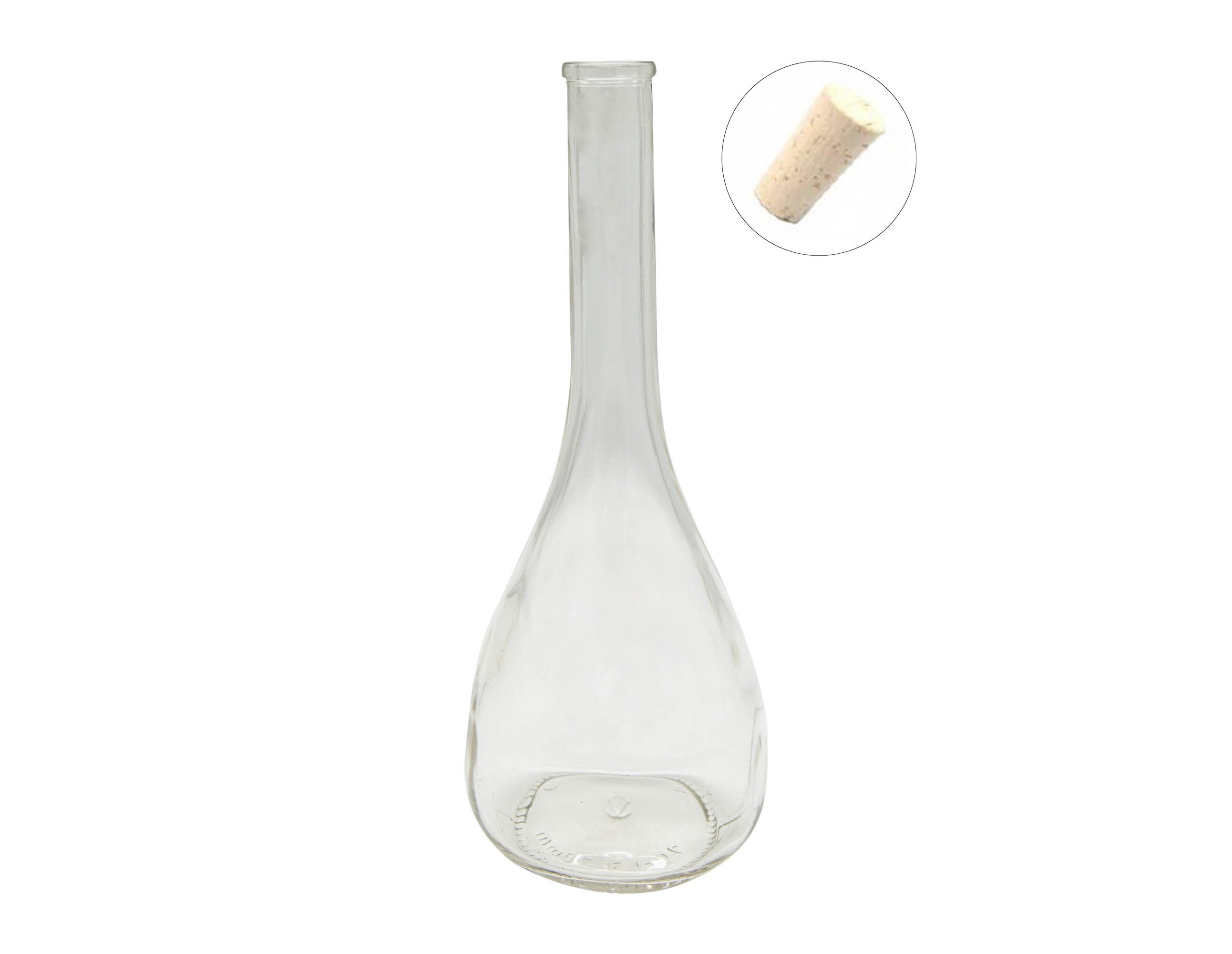 Láhev sklo  700ml s korkem  CERTOSA KUTIL Sklad7 439157.00