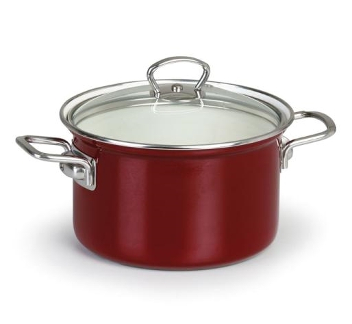 Hrnec smalt ¤16x11cm 1,8L ECO-CERAMIC s poklicí KUTIL Sklad7 4034316.00