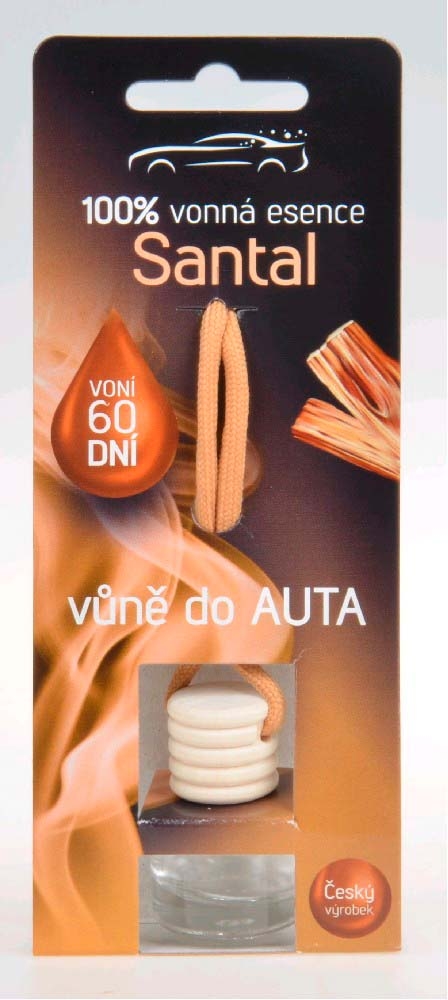 Vůně do auta v lahvičce 5ml  SANTAL KUTIL Sklad7 2232760.00