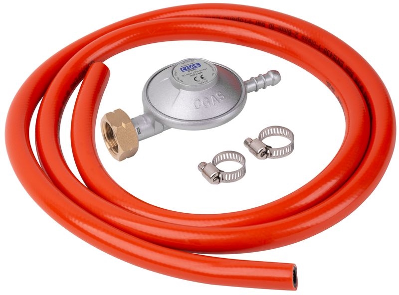 Hadice PB 1,5m se sponami a regulátorem tlaku 1500g/h KUTIL Sklad7 8771594.00