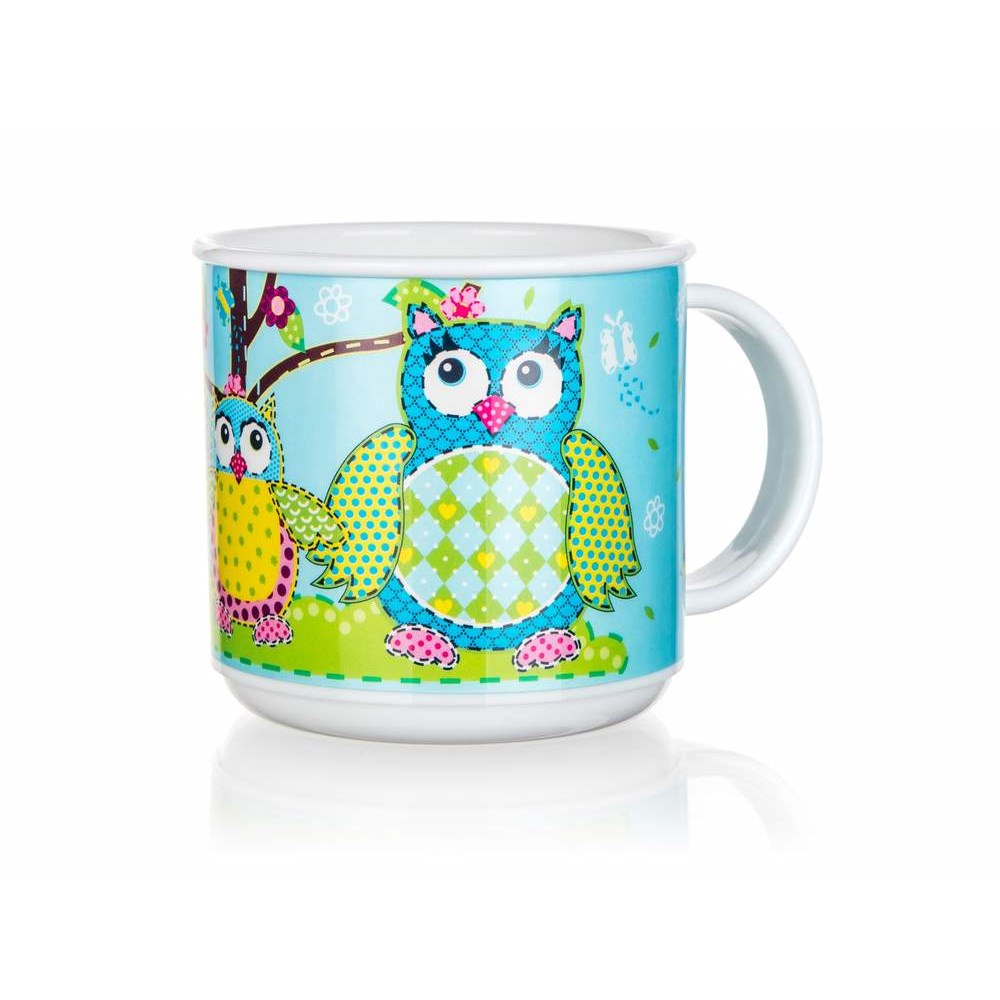 Hrnek plast 200ml  OWLS KUTIL Sklad7 4725898.00