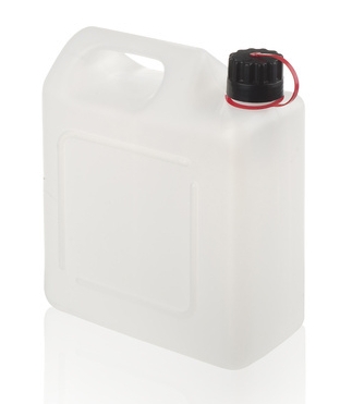 Kanystr 10L plast tvrdý s nálevkou, na potraviny  CZ KUTIL Sklad7 1917909.00