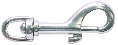 Karabina  76mm otočná Zn niklovaná 1ks (odběr bal.2ks) KUTIL Sklad7 8051222.00