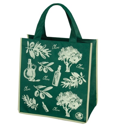 Taška nákupní textilní 34x36x22cm OLIVY KUTIL Sklad7 2439056.00