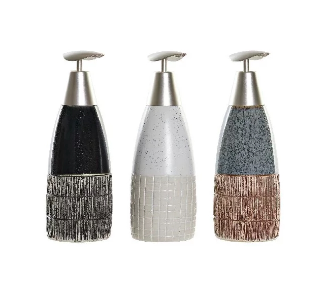 Dávkovač mydla 350ml keramika STONE, mix farieb
