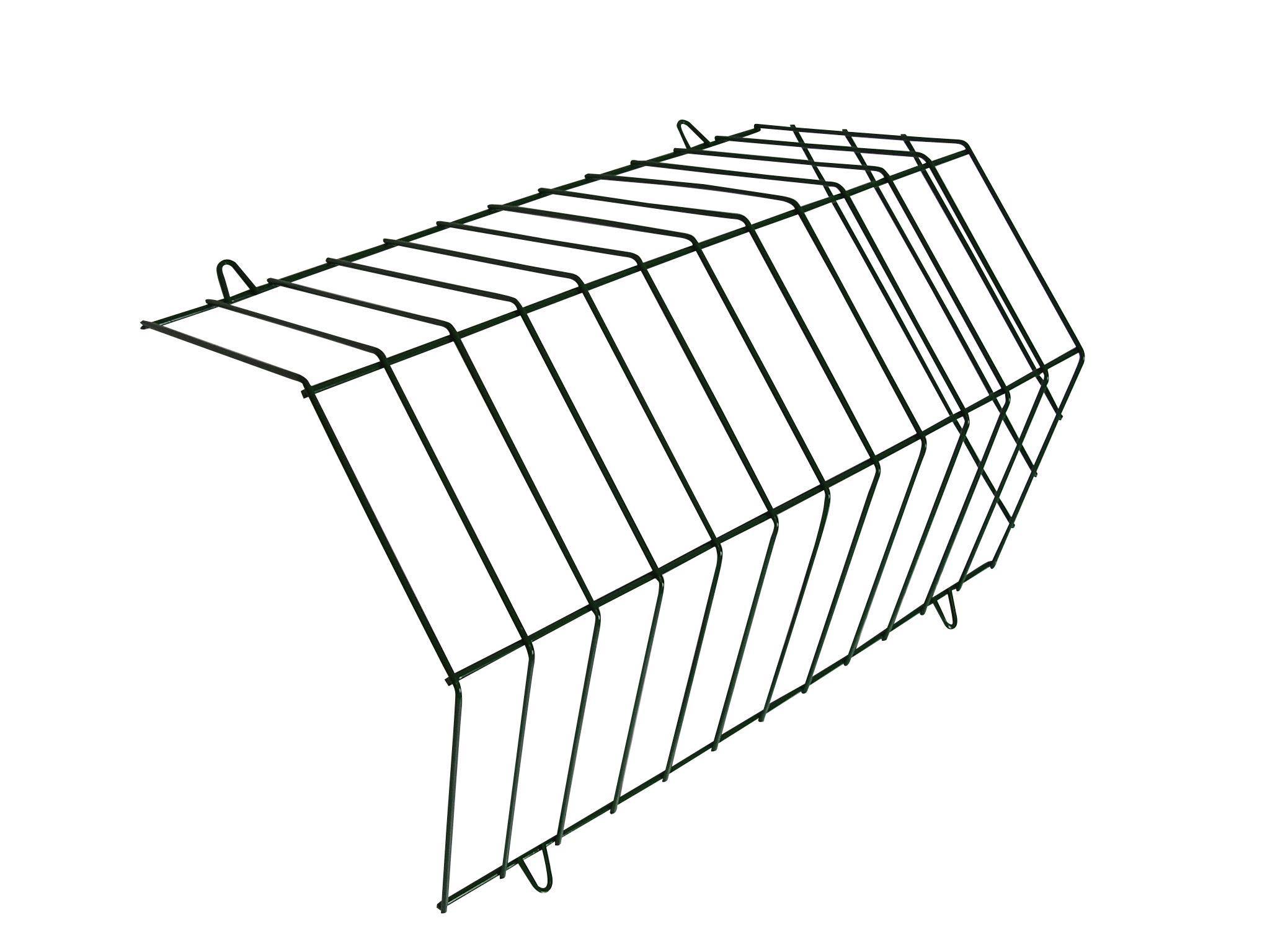 Krmítko drátěné králičí boční 43x30x14cm zelené KUTIL Sklad7 8506834.00
