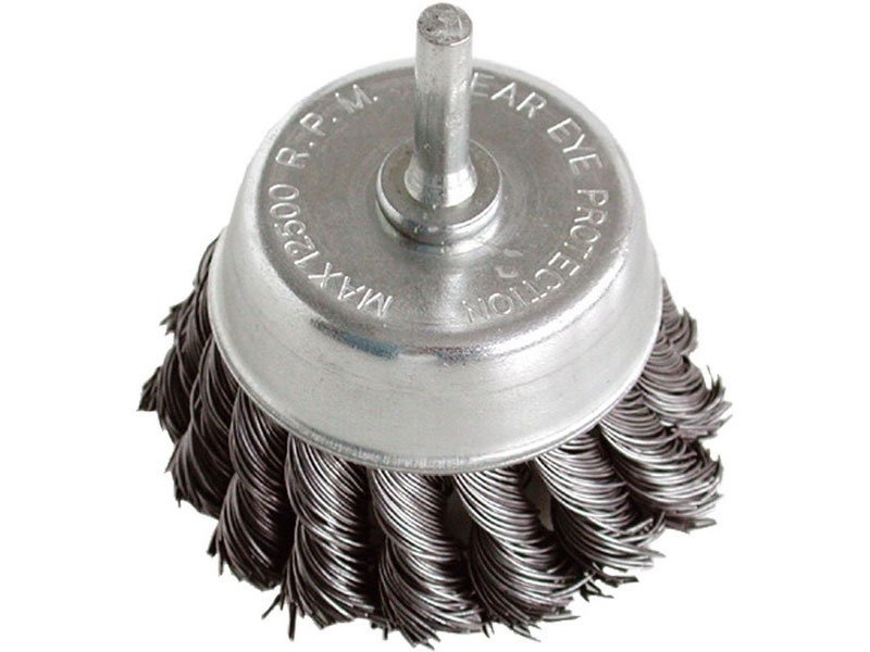 Kartáč rotační hrnkový copy ¤ 75/0,5mm trn  EXTOL CRAFT KUTIL Sklad7 8117040.00