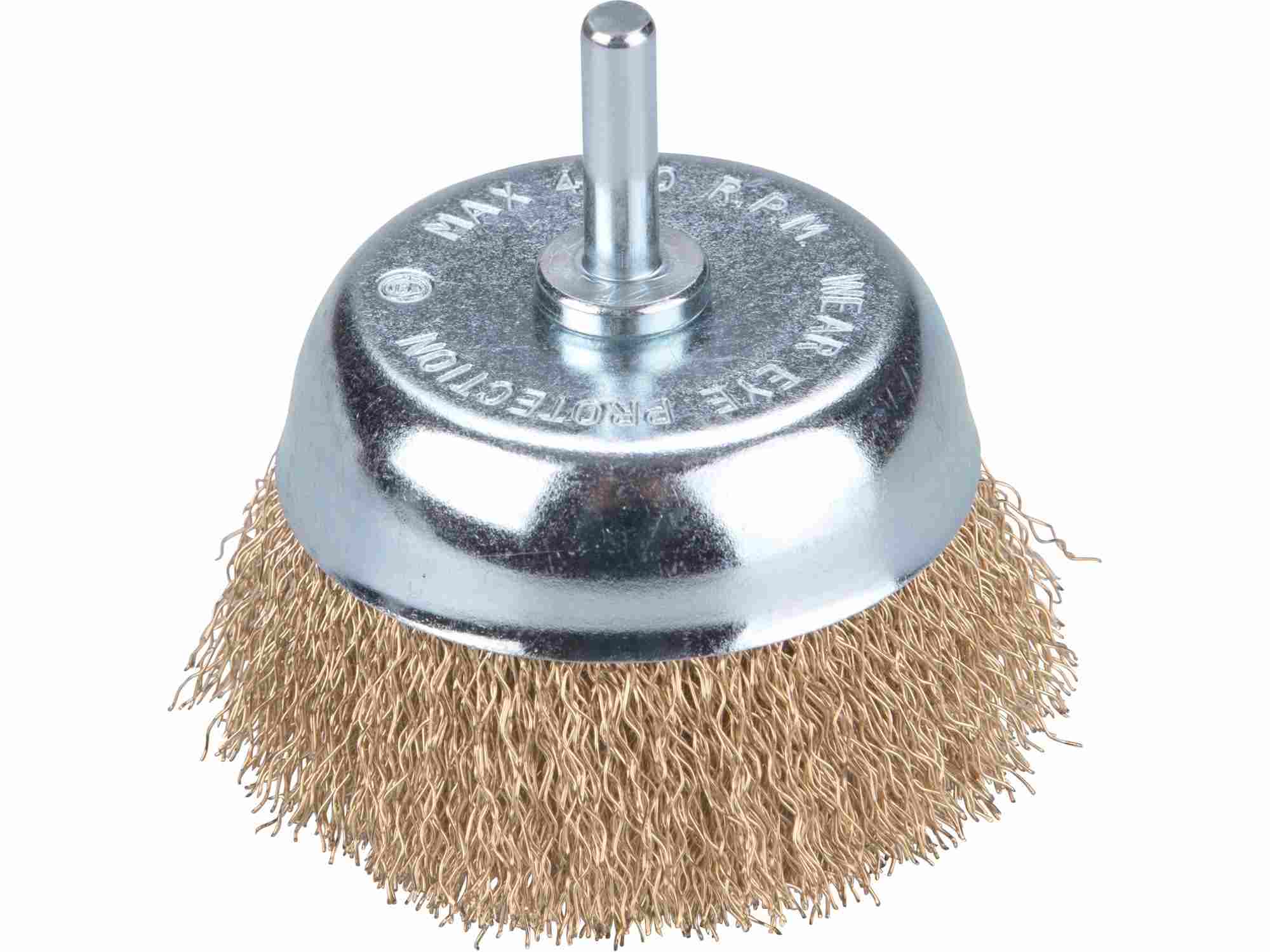 Kartáč rotační hrnkový vlnitý ¤ 75/0,3mm trn  EXTOL CRAFT KUTIL Sklad7 8117058.00