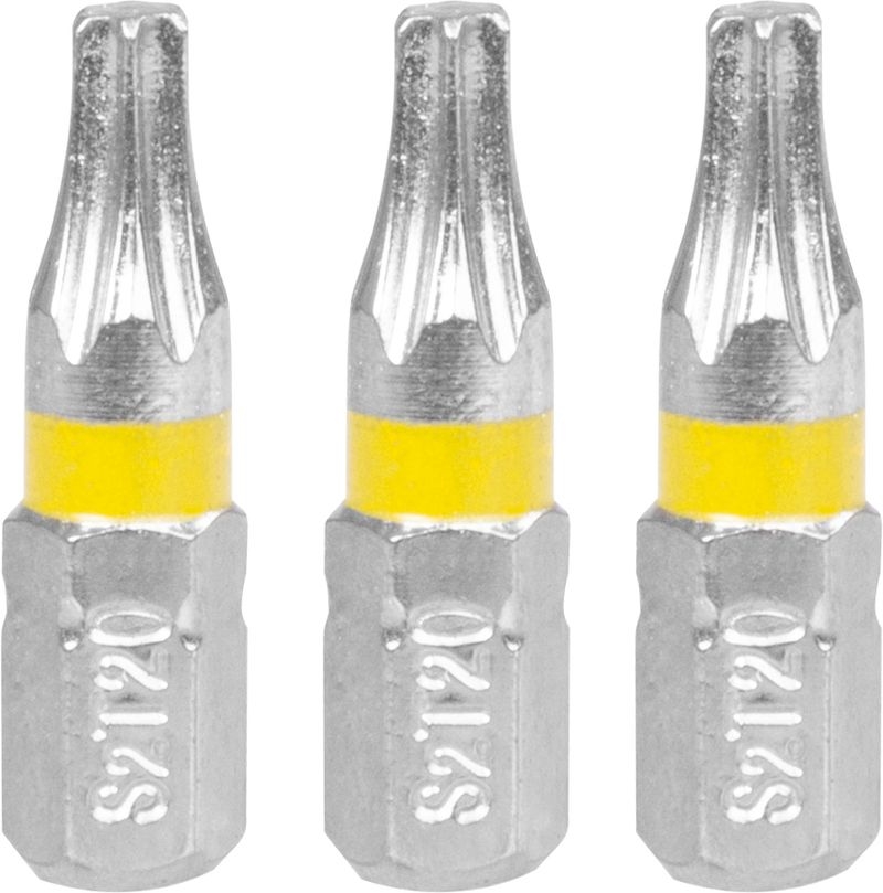 Bit TORX 20 25mm S2  STREND PRO 3ks KUTIL Sklad7 8750254.00
