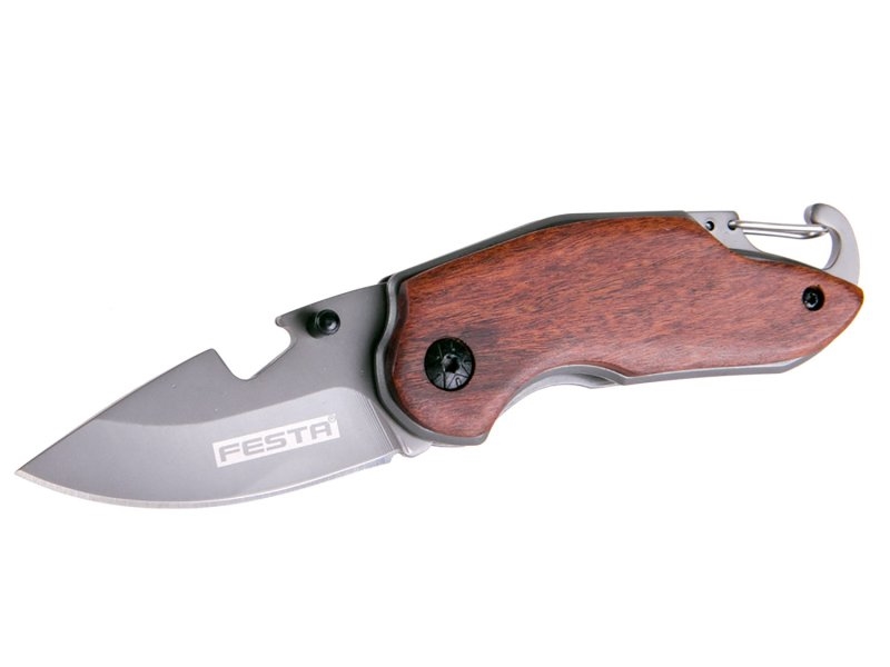 Nůž kapesní zavírací nerez/hliník  FOREST KUTIL Sklad7 8016209.00