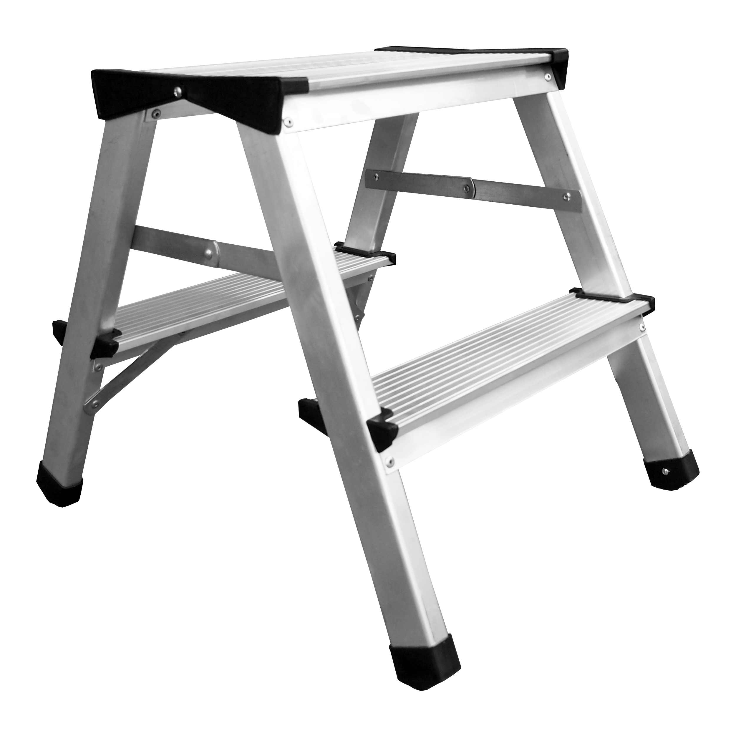 Schůdky hliník oboustranné 2x2 150kg  DRABEST KUTIL Sklad7 8239900.00