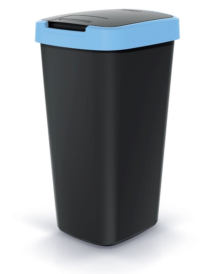 Kôš odpadkový výklopný 45L COMPACTA Q sv.modrá