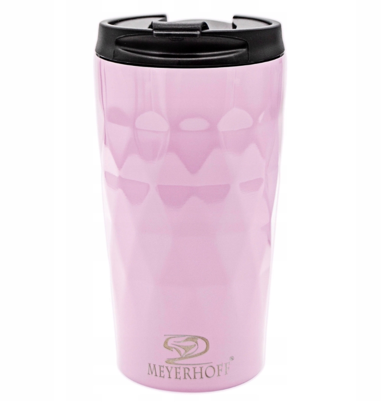 Hrnek termo nerez 380ml MEYERHOFF DIAMOND růžová